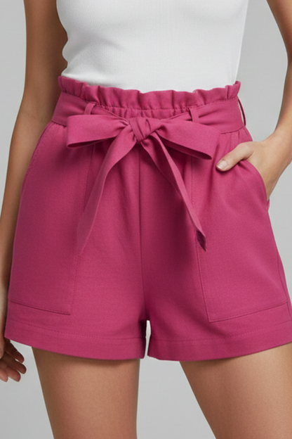 Dakota | Tie Waist Shorts with Pockets