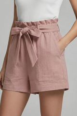Dakota | Tie Waist Shorts with Pockets