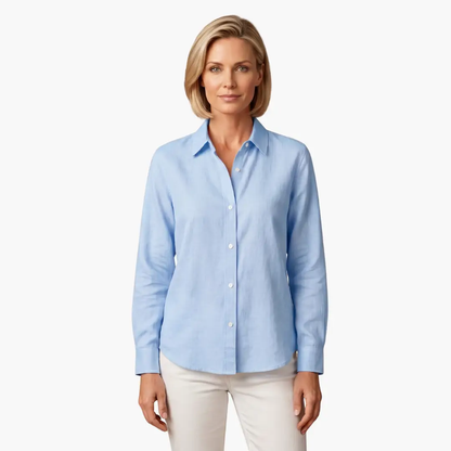 Mila | Long-Sleeve Button-Up Blouse