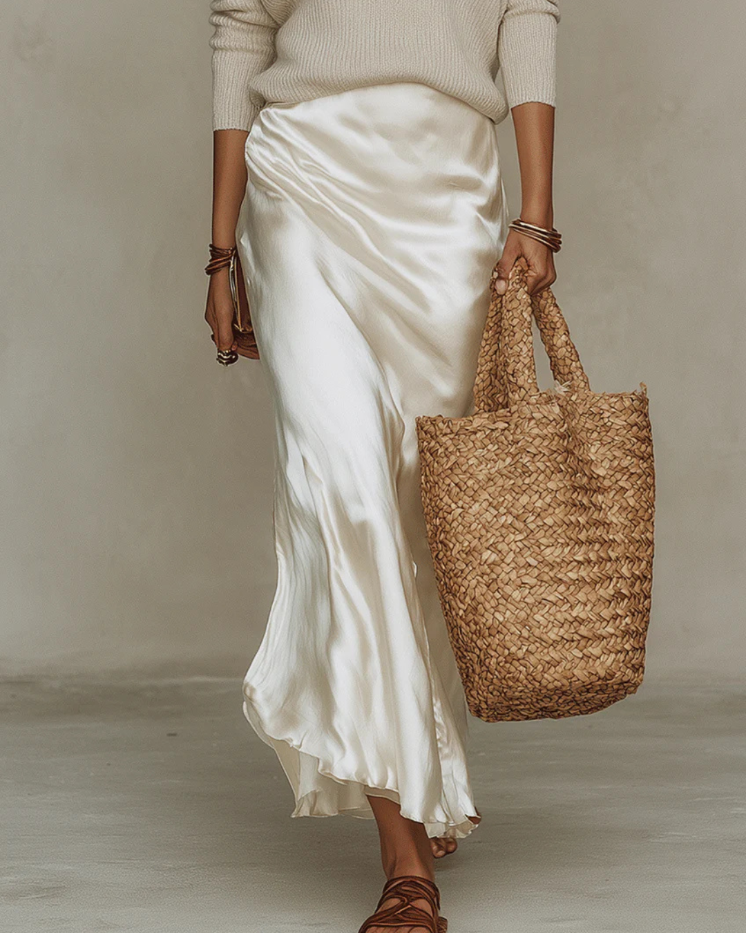 Ragna | V-Neck Sweater & Midi Dress Set