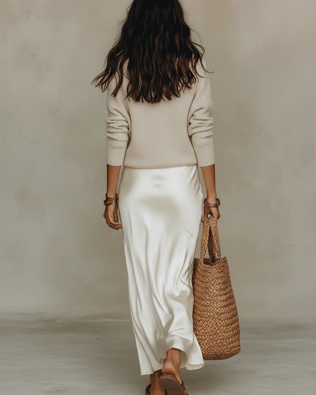 Ragna | V-Neck Sweater & Midi Dress Set