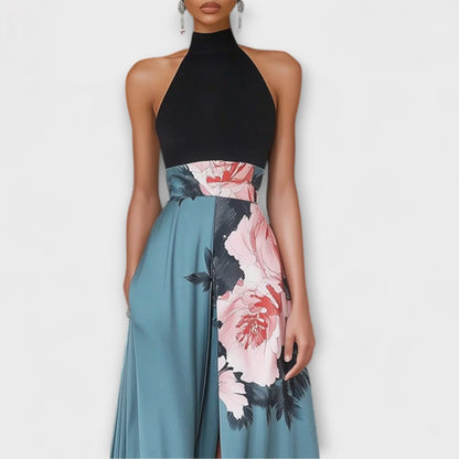 Amelia | Floral A-Line Maxi Dress