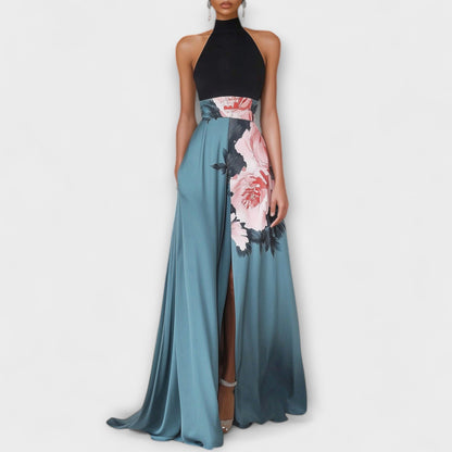 Amelia | Floral A-Line Maxi Dress