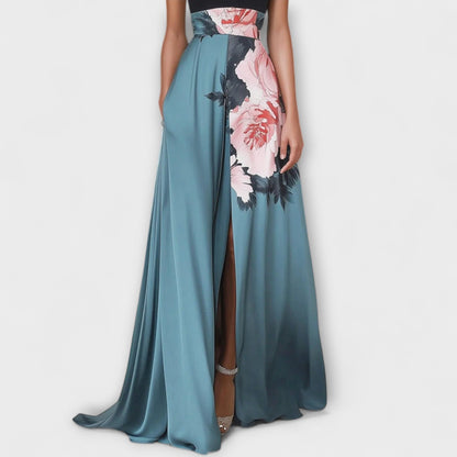 Amelia | Floral A-Line Maxi Dress