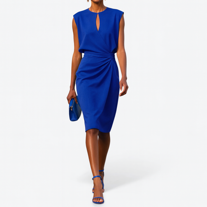 Verabel | Elegant A-Line Midi Dress