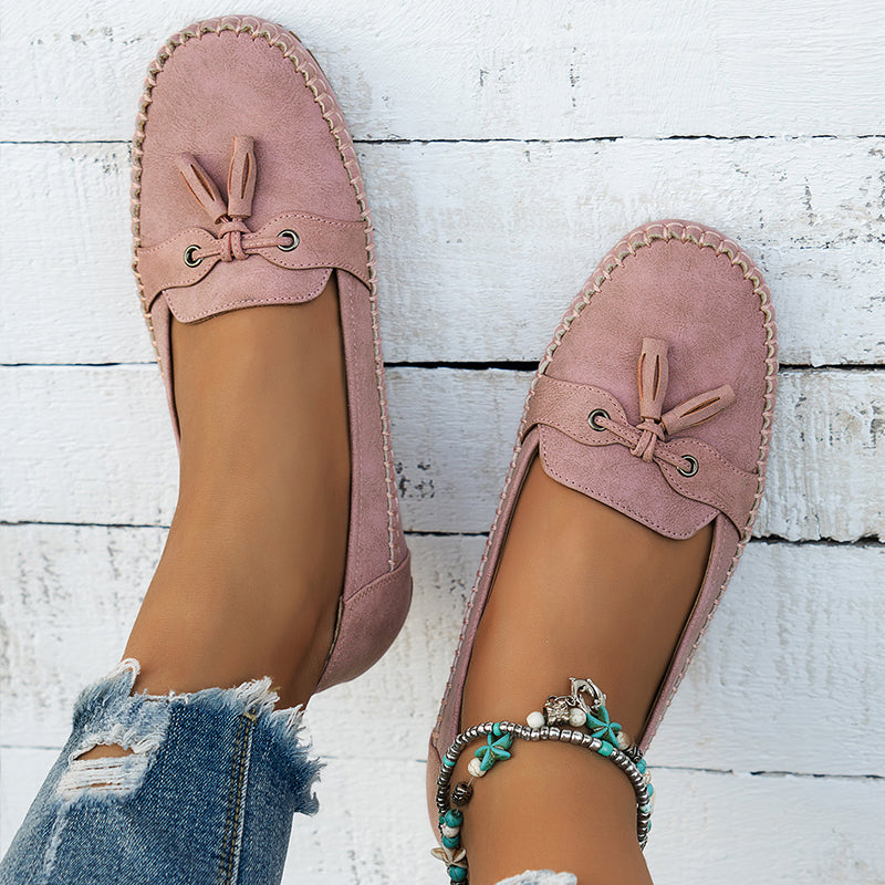 Merewen | Bow-Detail Comfort Loafers