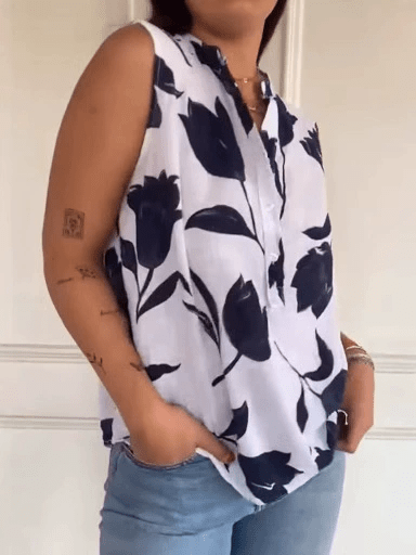 Maine | Chic Floral Vest