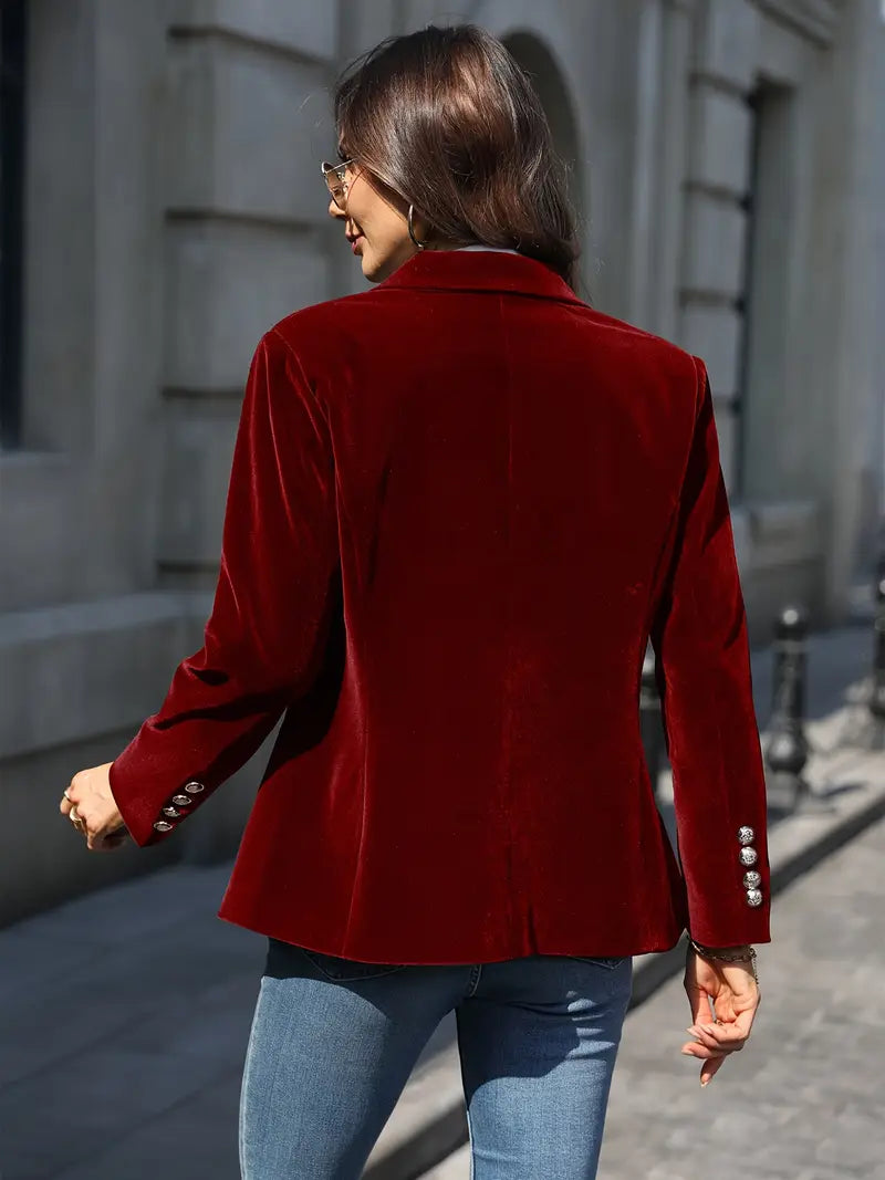 Vossvik | Fitted Single-Button Tailored Blazer