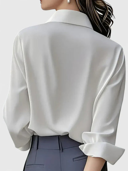 Marlowe | Hidden Button Blouse