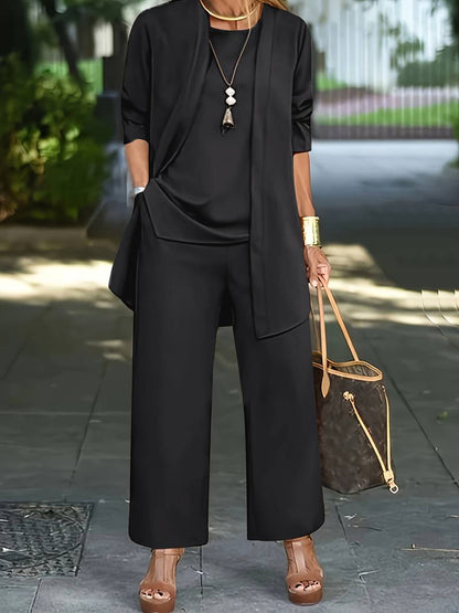 Aurora | Three-Piece Trouser Set