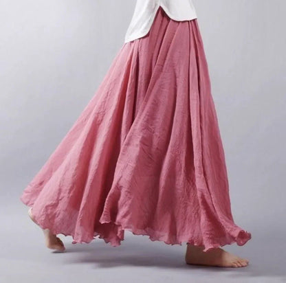 Charlotte | Boho Maxi Skirt
