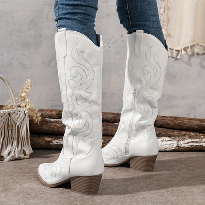 Presley | Knee-High Cowboy Boots