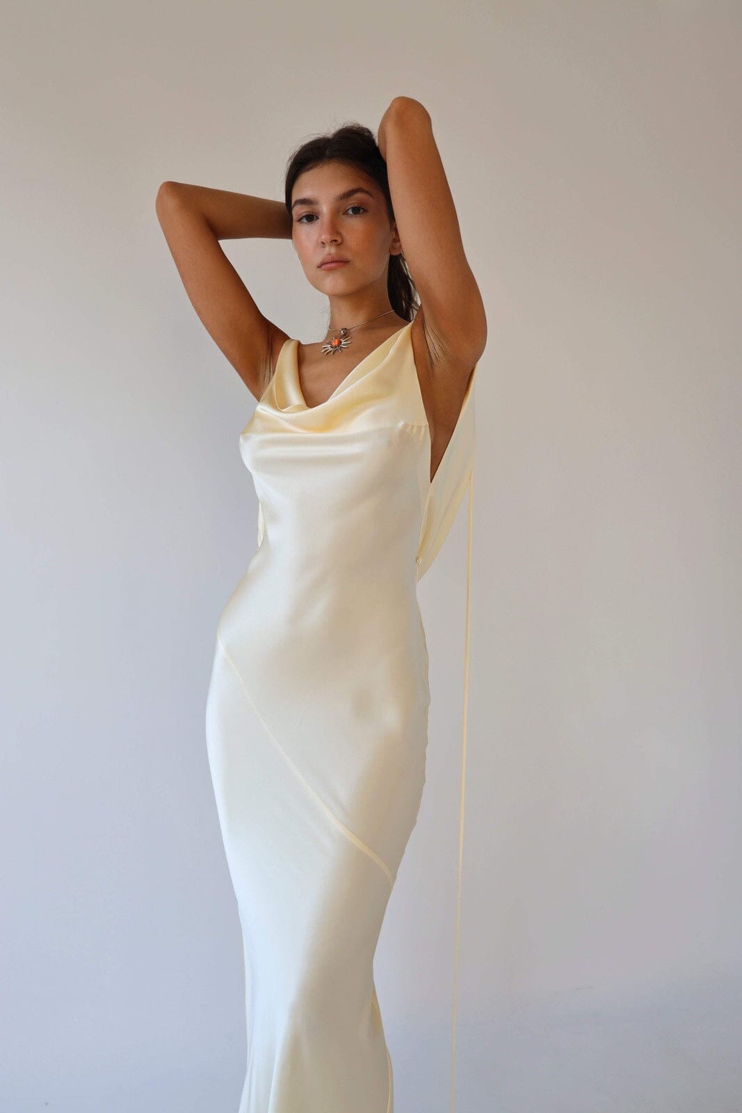 Charlotte | Elegant Maxi Dress with Open Back