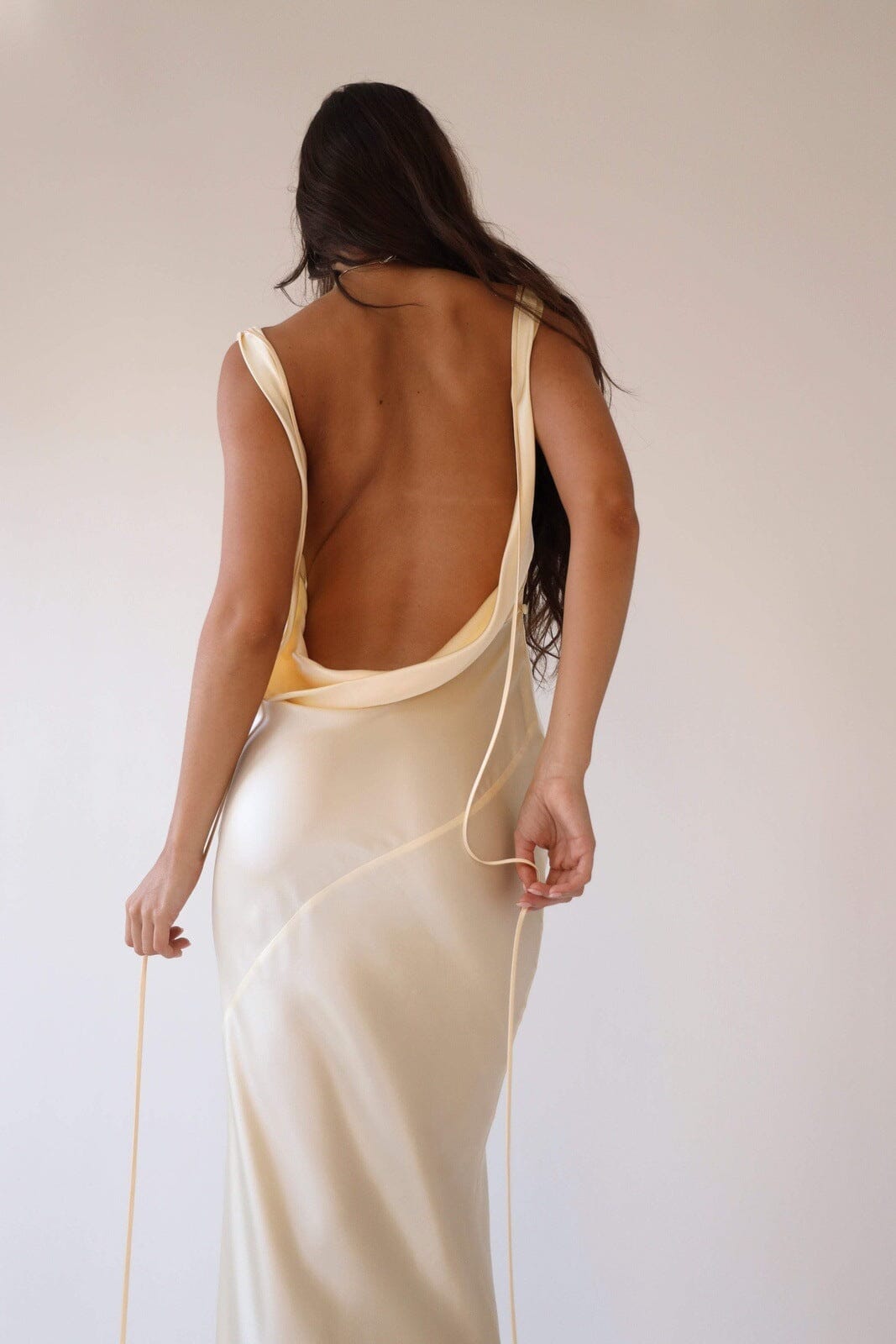 Charlotte | Elegant Maxi Dress with Open Back