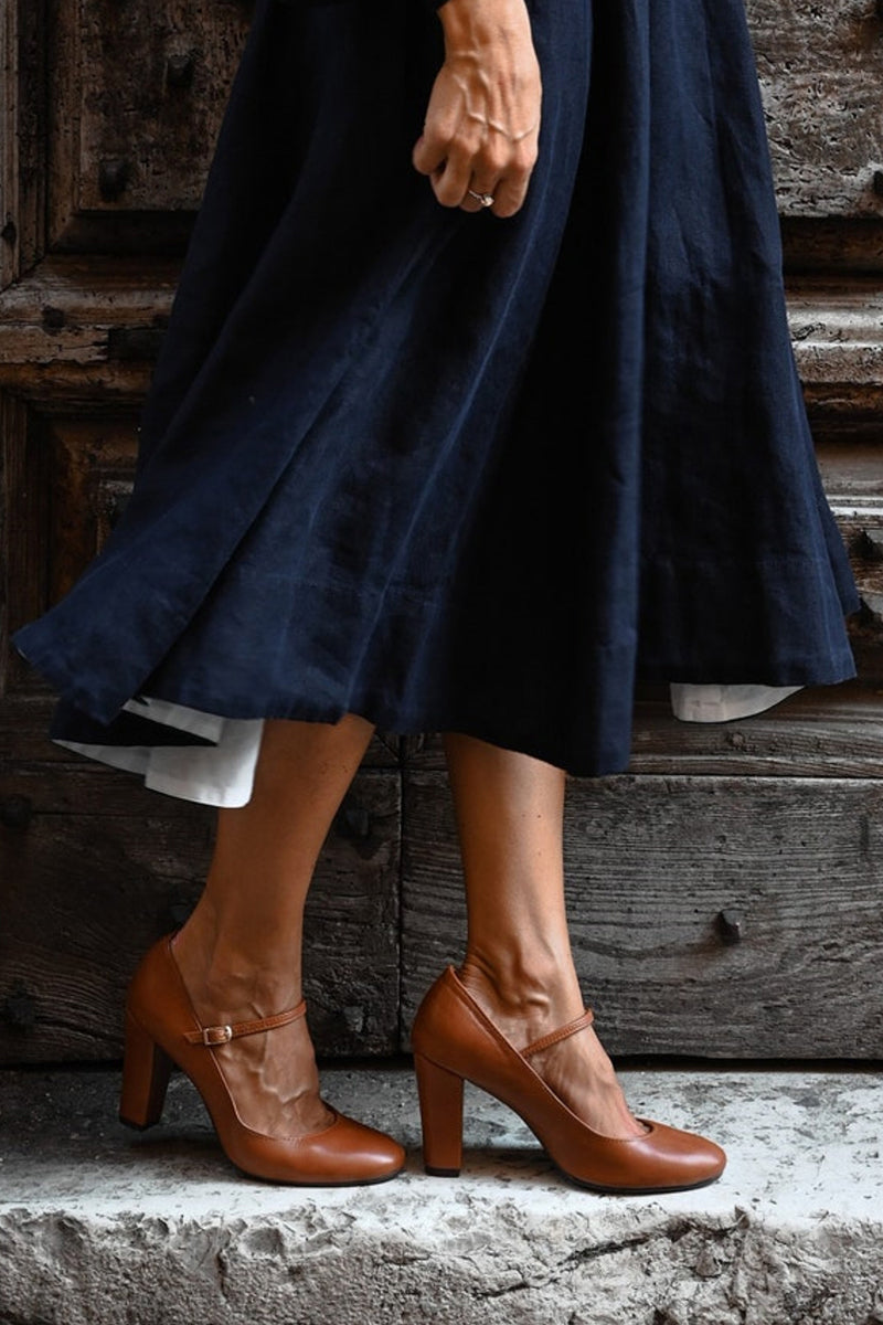 Cecily | Block Heel Mary Janes