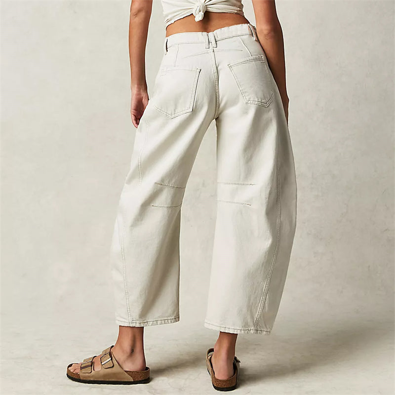 Saskia | Relaxed Wide Leg Jeans