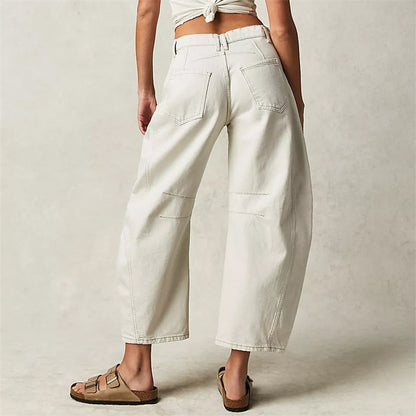 Saskia | Relaxed Wide Leg Jeans