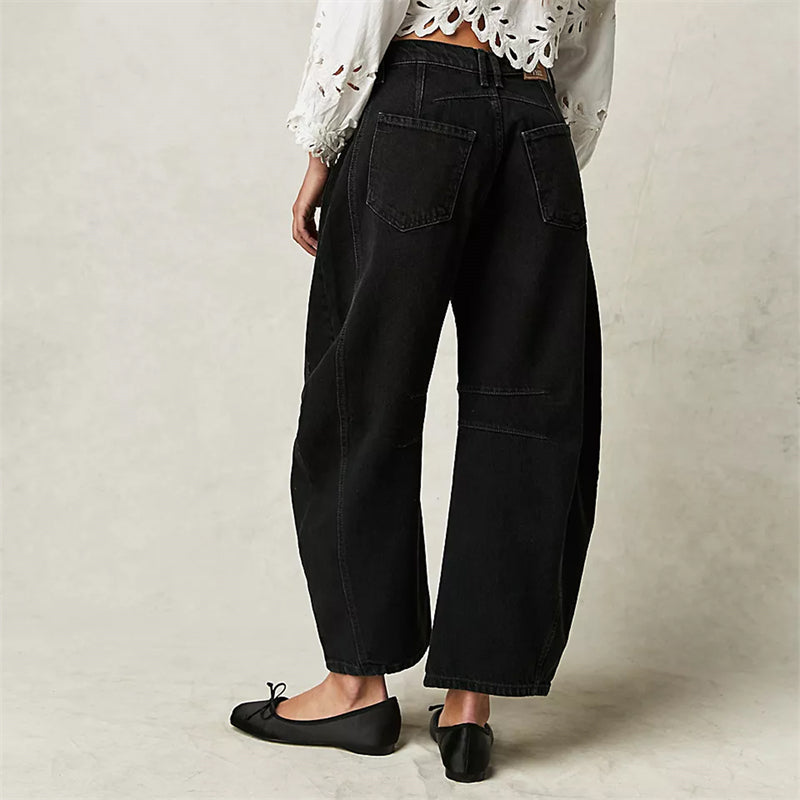 Saskia | Relaxed Wide Leg Jeans