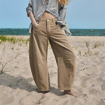 Saskia | Relaxed Wide Leg Jeans