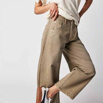 Saskia | Relaxed Wide Leg Jeans