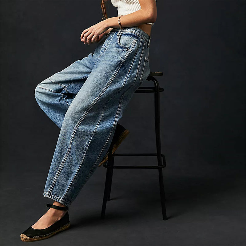 Saskia | Relaxed Wide Leg Jeans