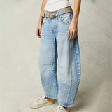 Saskia | Relaxed Wide Leg Jeans