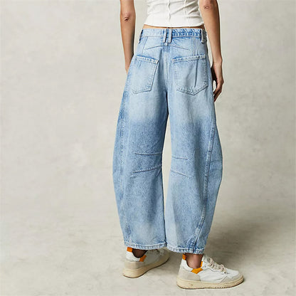 Saskia | Relaxed Wide Leg Jeans