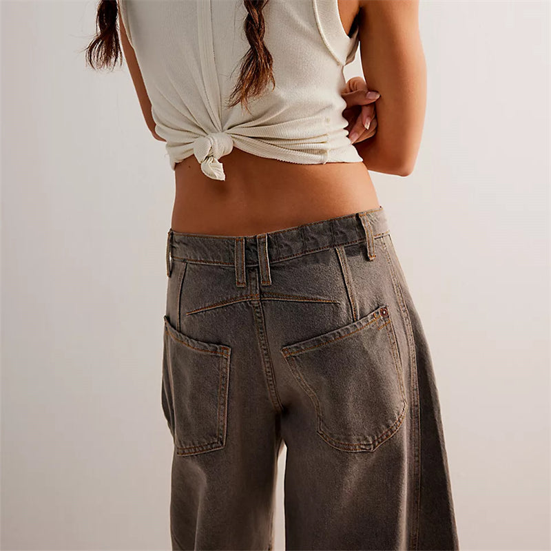 Saskia | Relaxed Wide Leg Jeans