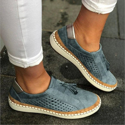 Annika | Cushioned Slip-On Walking Sneakers