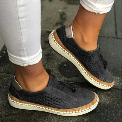 Annika | Cushioned Slip-On Walking Sneakers