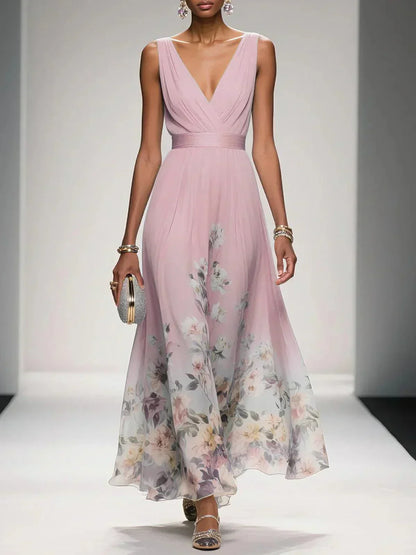 Céleste | Floral Wedding Guest Dress