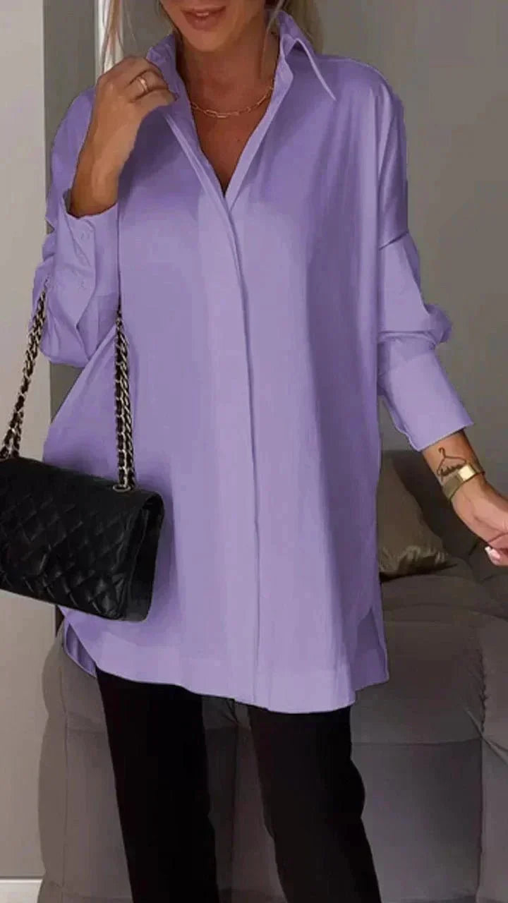 Carlita | Oversized Button-Up Shirt