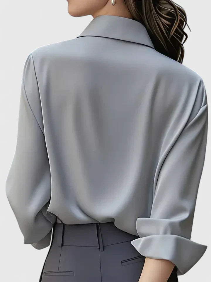 Marlowe | Hidden Button Blouse