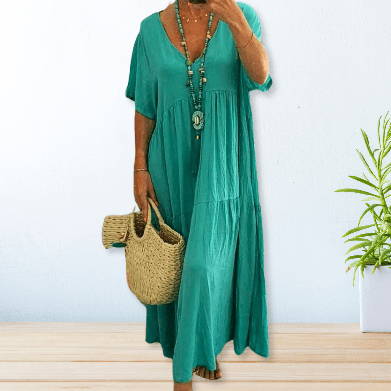 Emma | Airy Cotton-Linen Dress