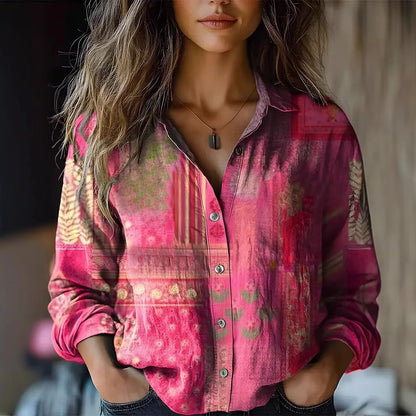 Button-down shirt shown from the side