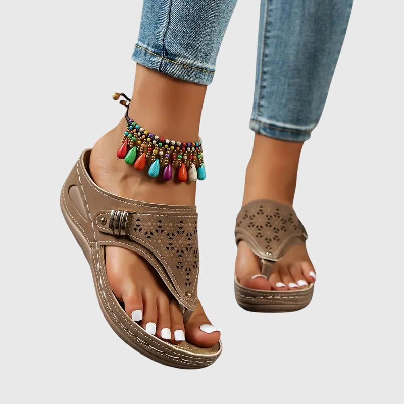 Maëva | Slip-On Wedge Sandals