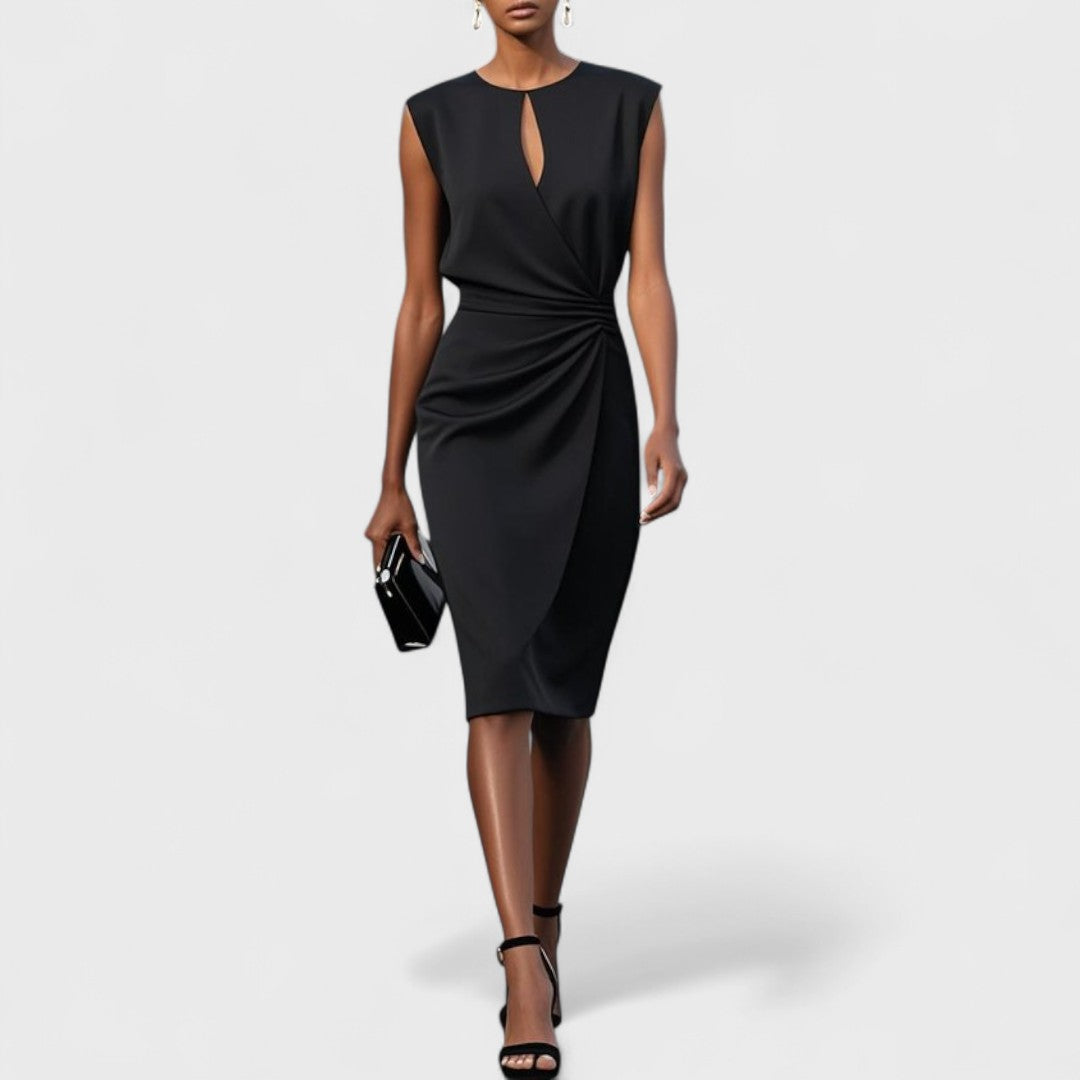 Verabel | Elegant A-Line Midi Dress