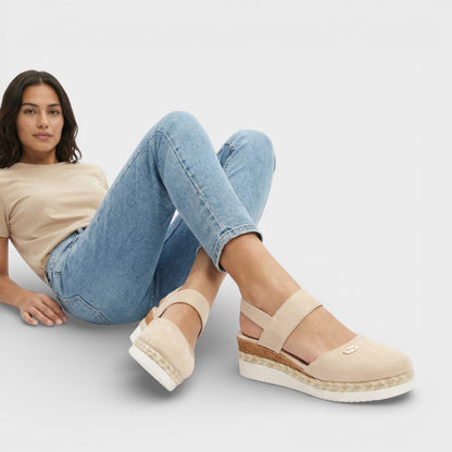 Carmen | Closed-Toe Wedge Espadrilles