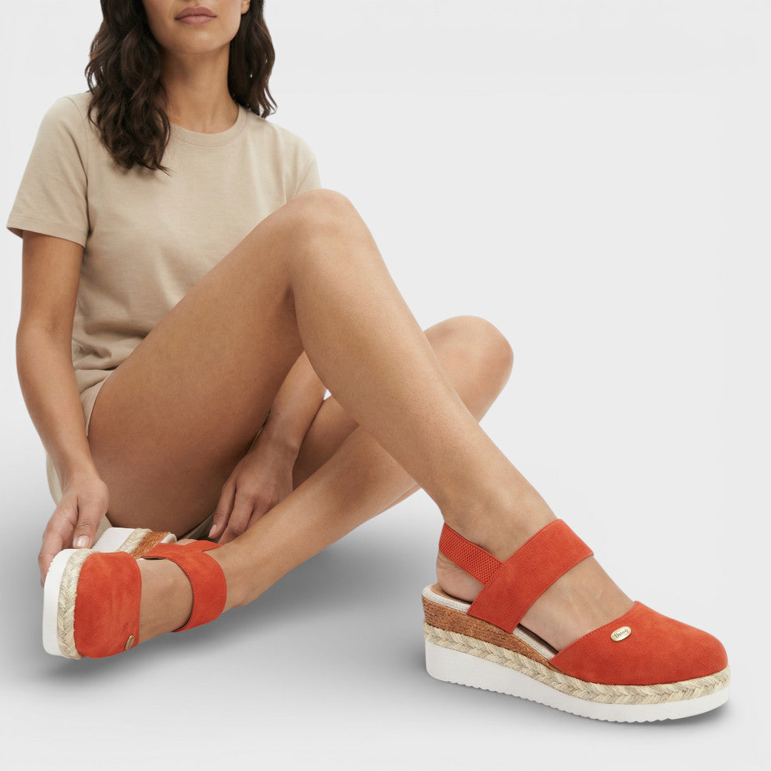 Carmen | Closed-Toe Wedge Espadrilles