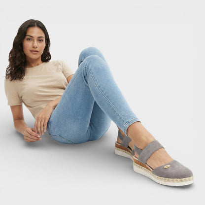Carmen | Closed-Toe Wedge Espadrilles