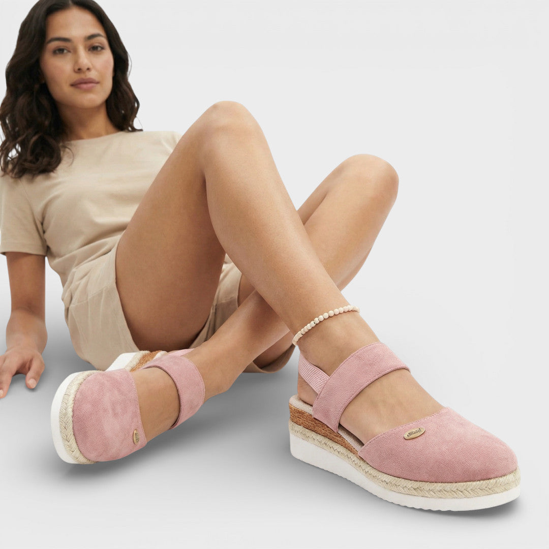 Carmen | Closed-Toe Wedge Espadrilles