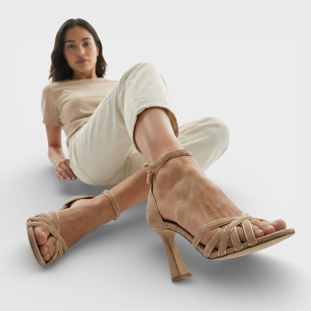 Delphine | Block Heel Strap Sandals