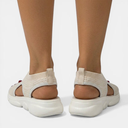 Fenna | Knitted Platform Sandals