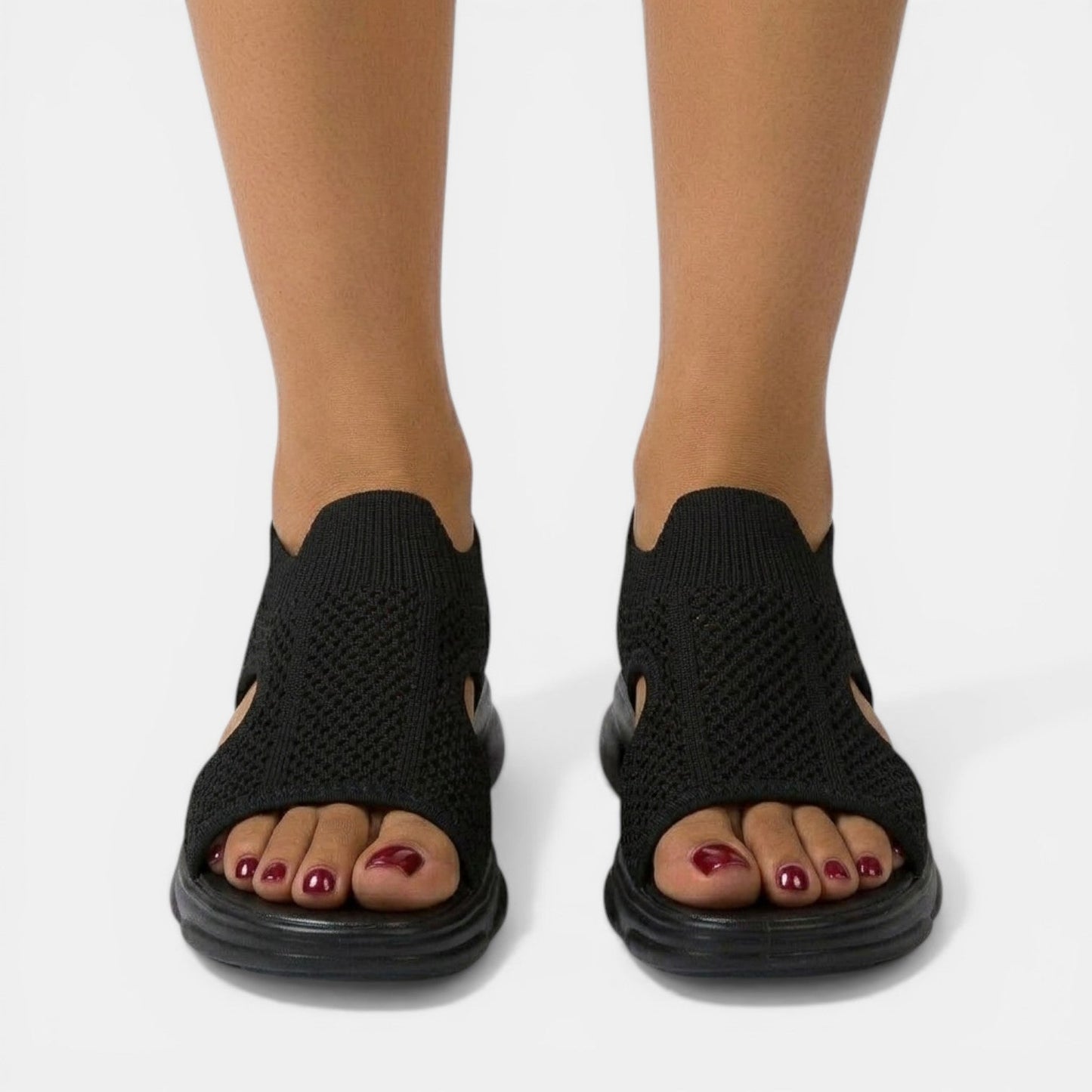 Fenna | Knitted Platform Sandals