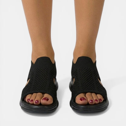 Fenna | Knitted Platform Sandals