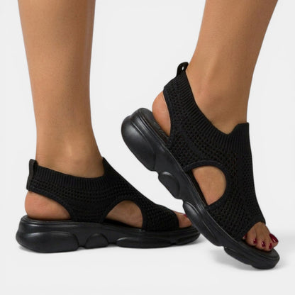 Fenna | Knitted Platform Sandals