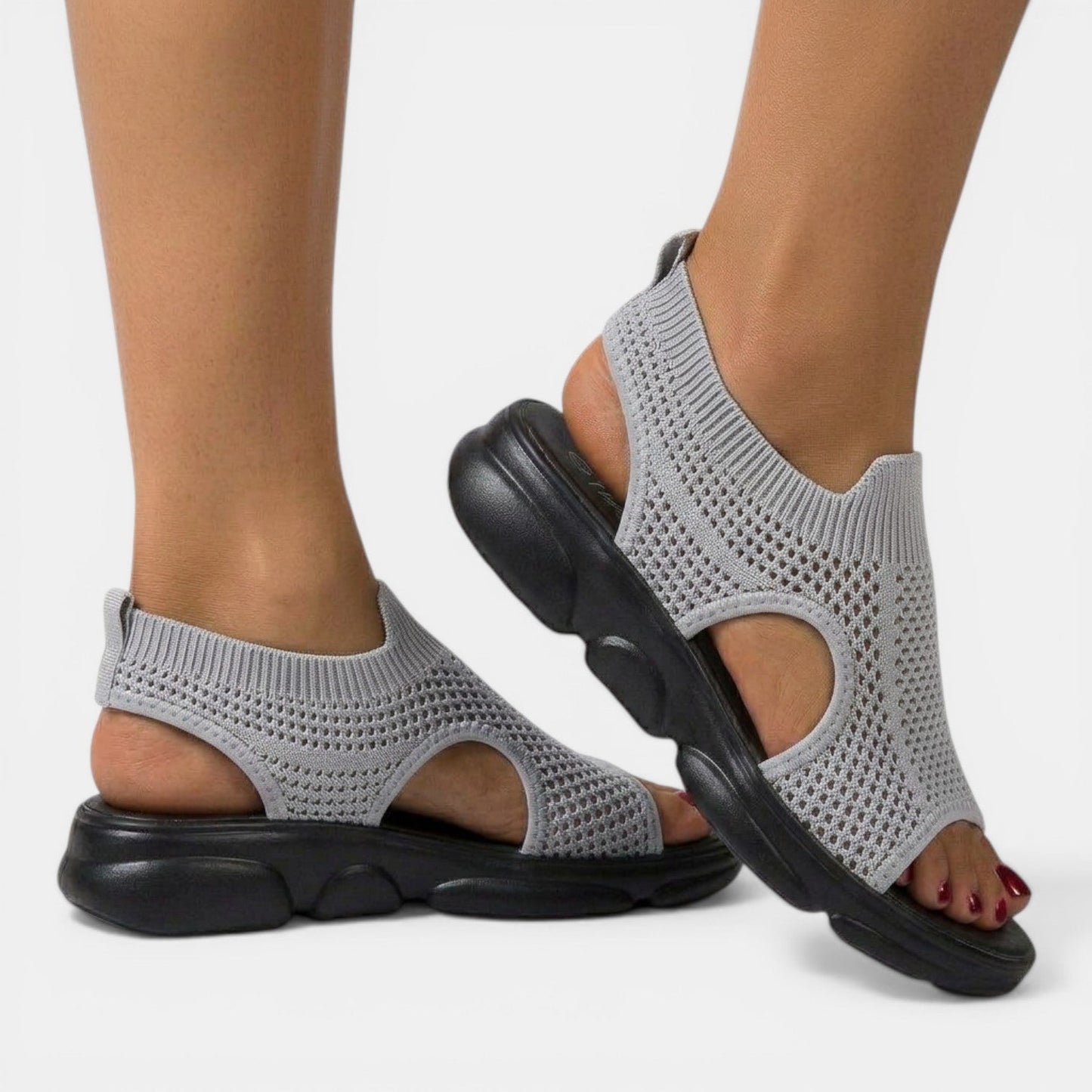 Fenna | Knitted Platform Sandals