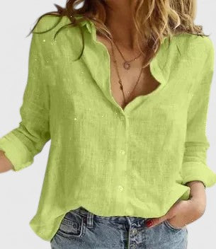 Elena | Relaxed Button-Up Blouse
