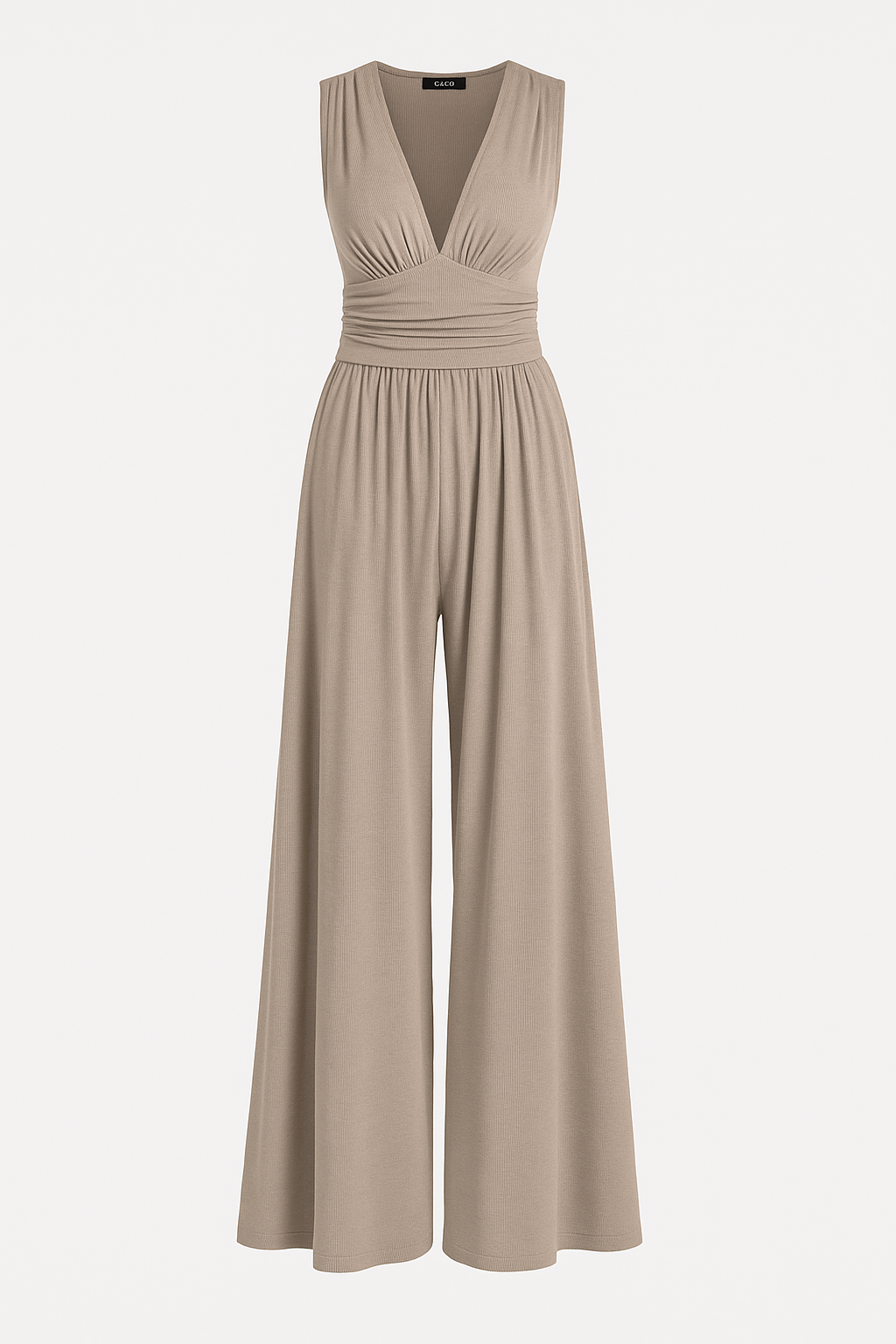 Dorothy | Stretch Wide Leg Jumpsuit