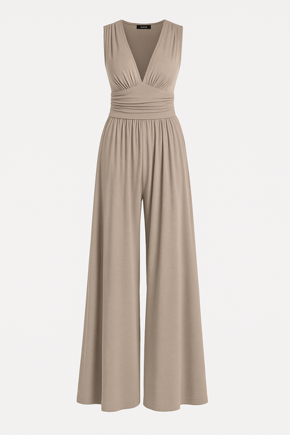 Dorothy | Stretch Wide Leg Jumpsuit